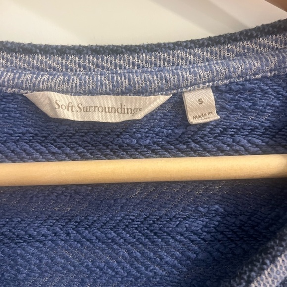 Soft Surroundings womens plus size top size small S bohemian K - Picture 3 of 8